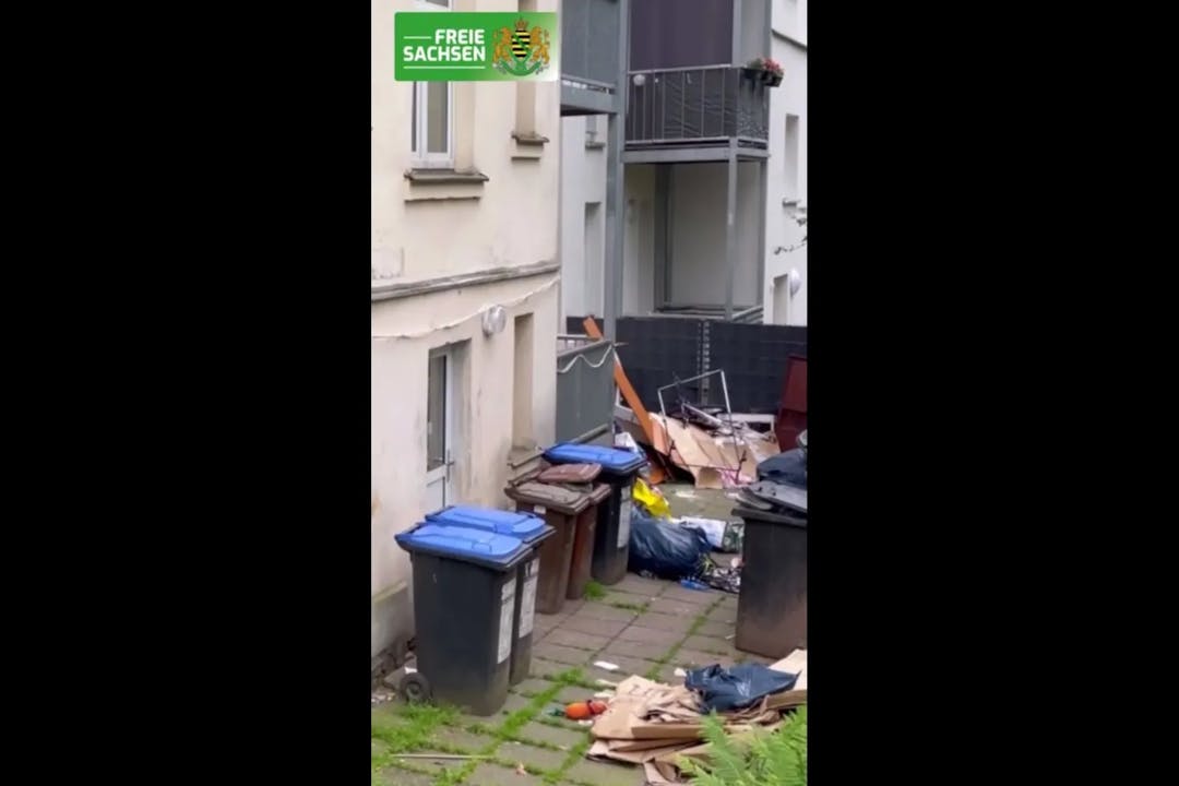 Gewalt, Lärm, Vermüllung: Video aus Chemnitz zeigt erschreckende Szenen