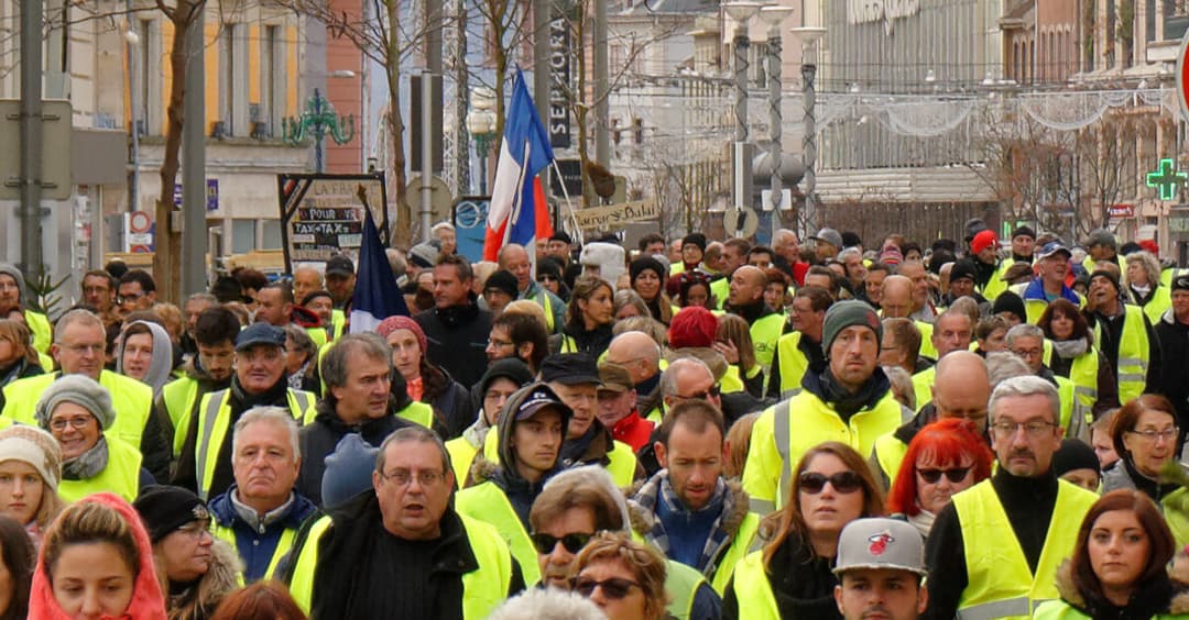 „5. Akt“ der „Gelbwesten“-Proteste in Frankreich