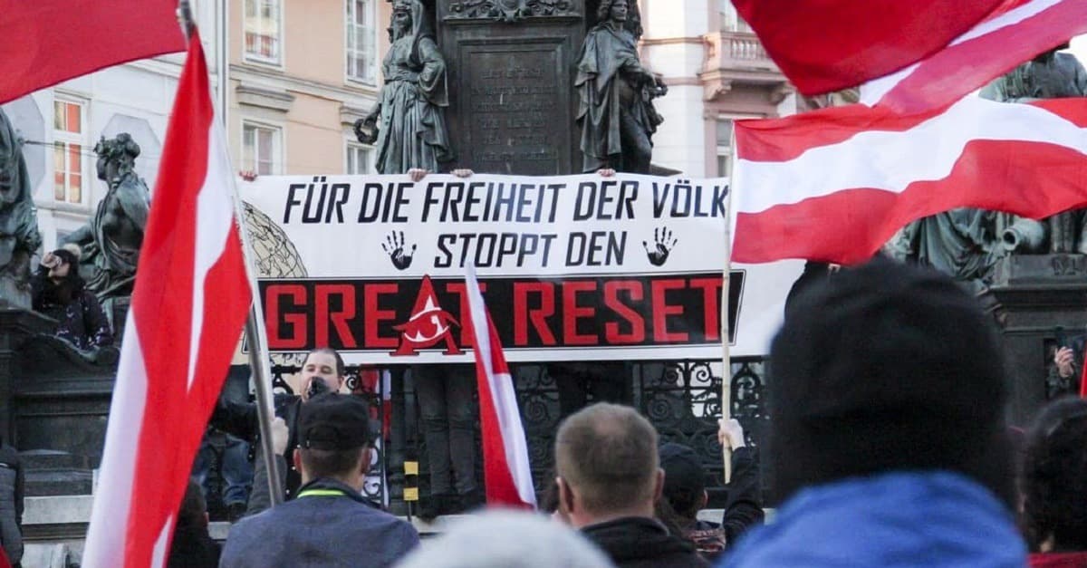 Graz: 250 Teilnehmer bei Demo gegen den „Great Reset“