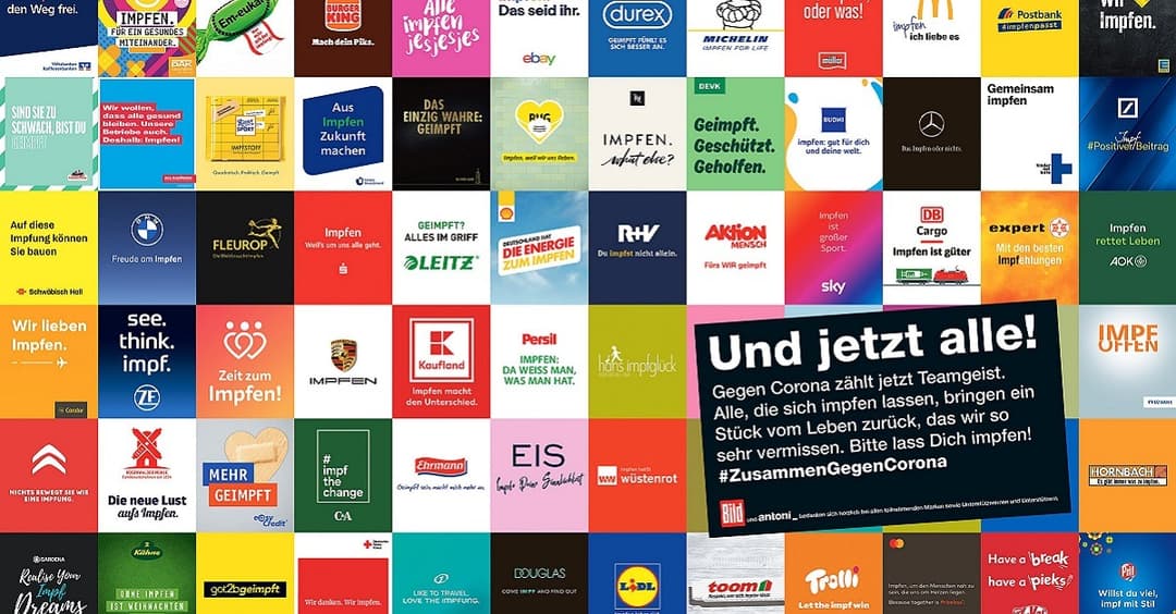 „Freude am Impfen“: Über 150 Firmen werben für Corona-Impfung