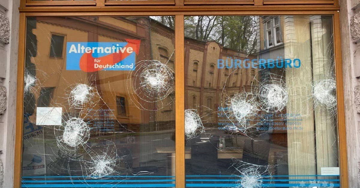 Angriff auf AfD-Wahlkreisbüro in Eisenach