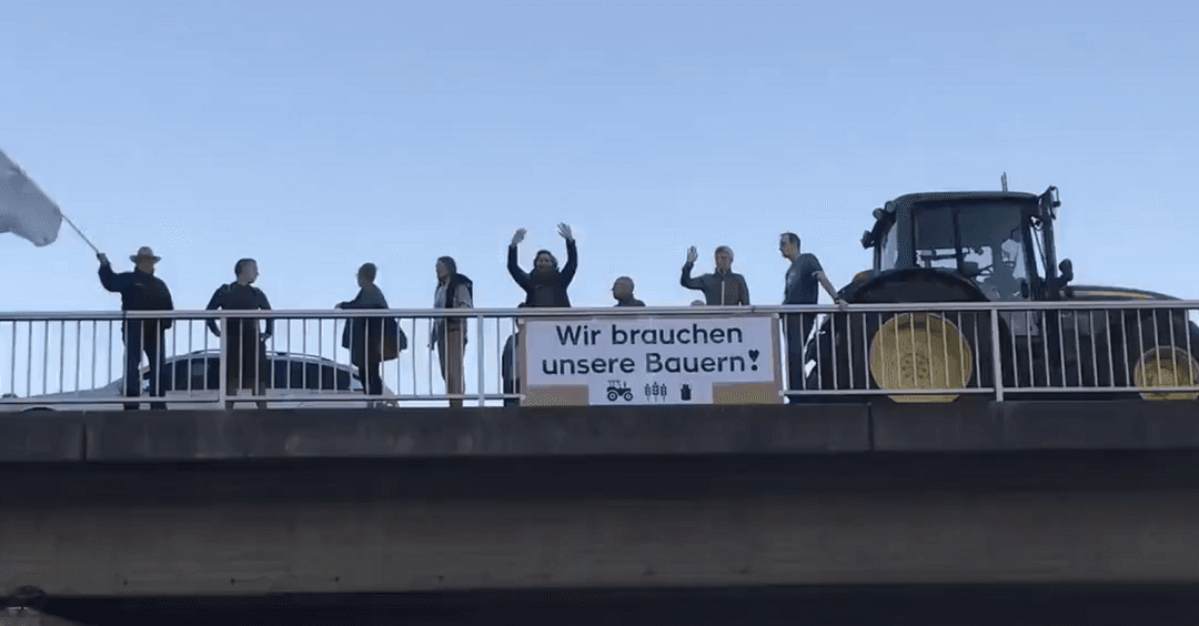 Jetzt kommen die Bauern-Proteste auch nach Deutschland!
