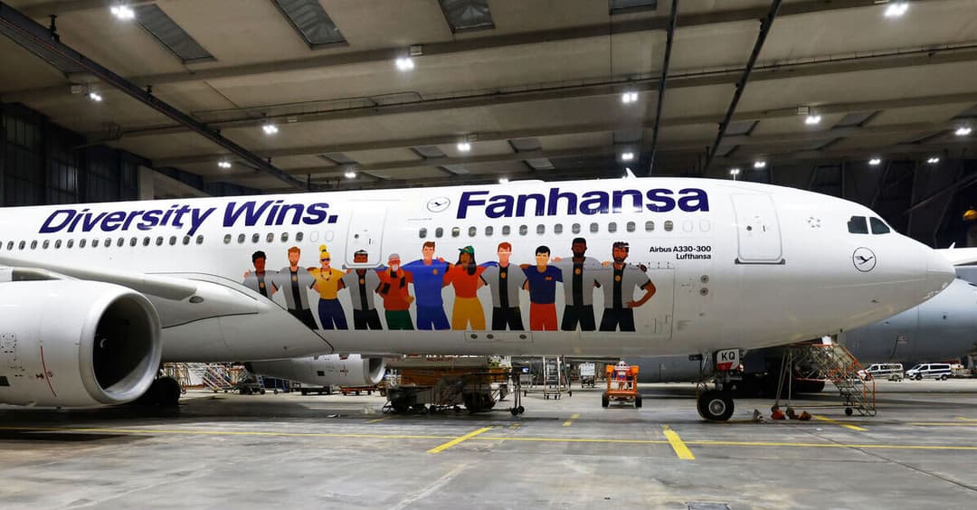 Deutsche Nationalelf fliegt nicht mit Diversity-Aufkleber bis nach Katar