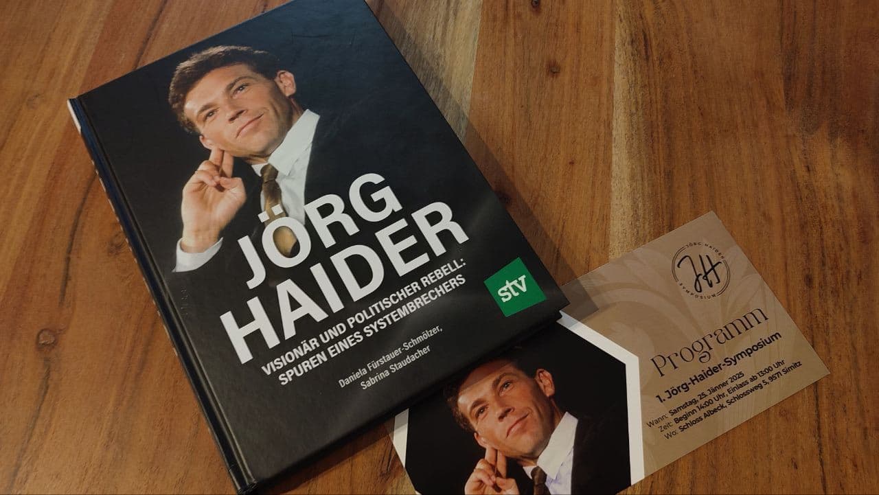 „Jörg Haider – Visionär und politischer Rebell: Spuren eines Systembrechers“ erschien im Stocker-Verlag. © FREILICH