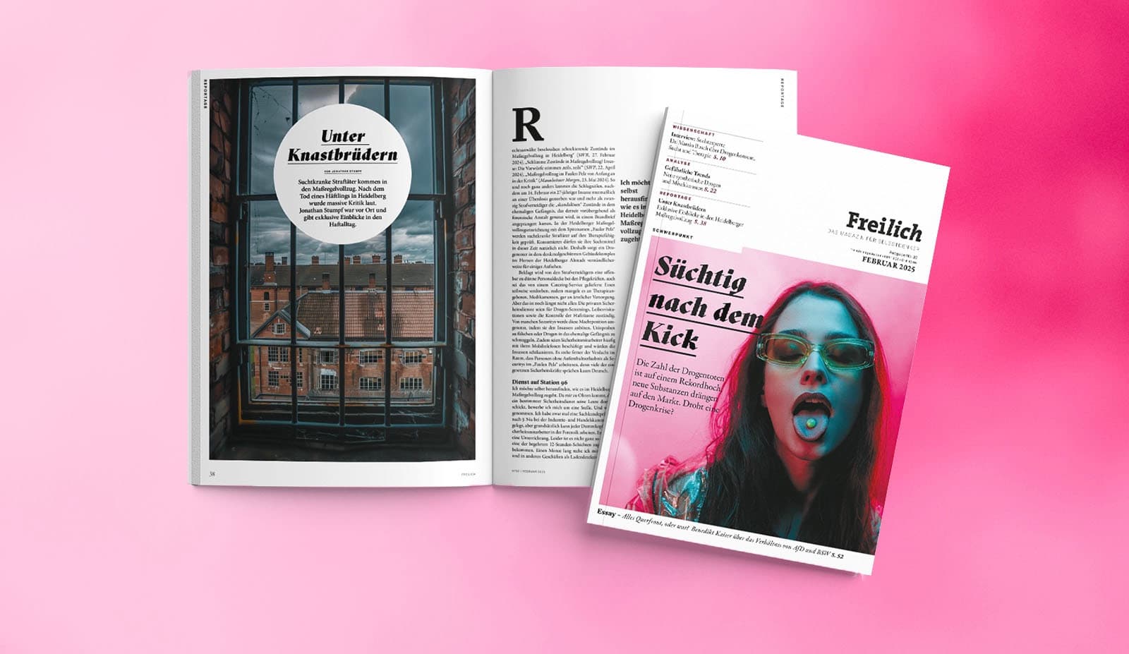 FREILICH Nr. 32: „Süchtig nach dem Kick“ – Neue Drogen überschwemmen Europa!