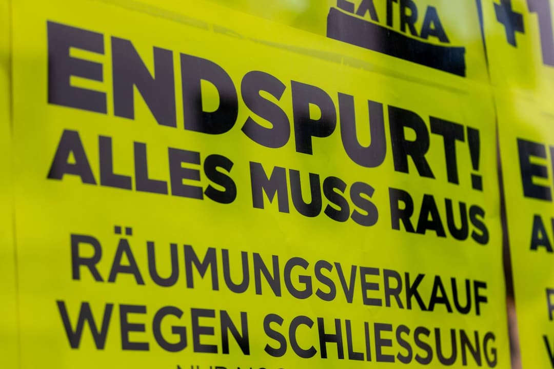 Unternehmensinsolvenzen in Deutschland um 22,2 Prozent gestiegen