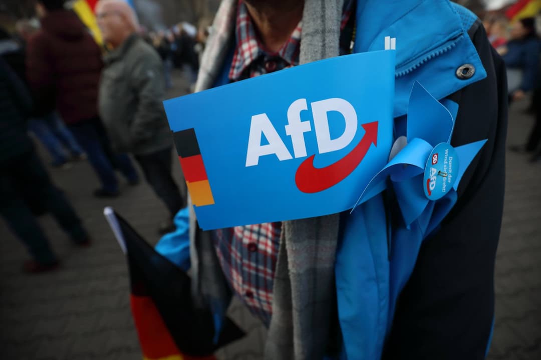 Sonntagsfrage: Fast 40 Prozent für AfD im Osten