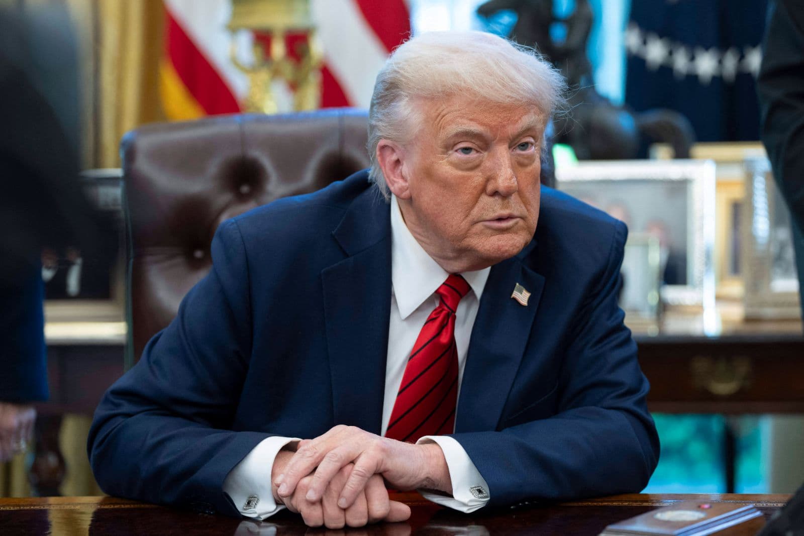 Dämpfer nach rund 100 Tagen: Trumps Umfragewerte sinken