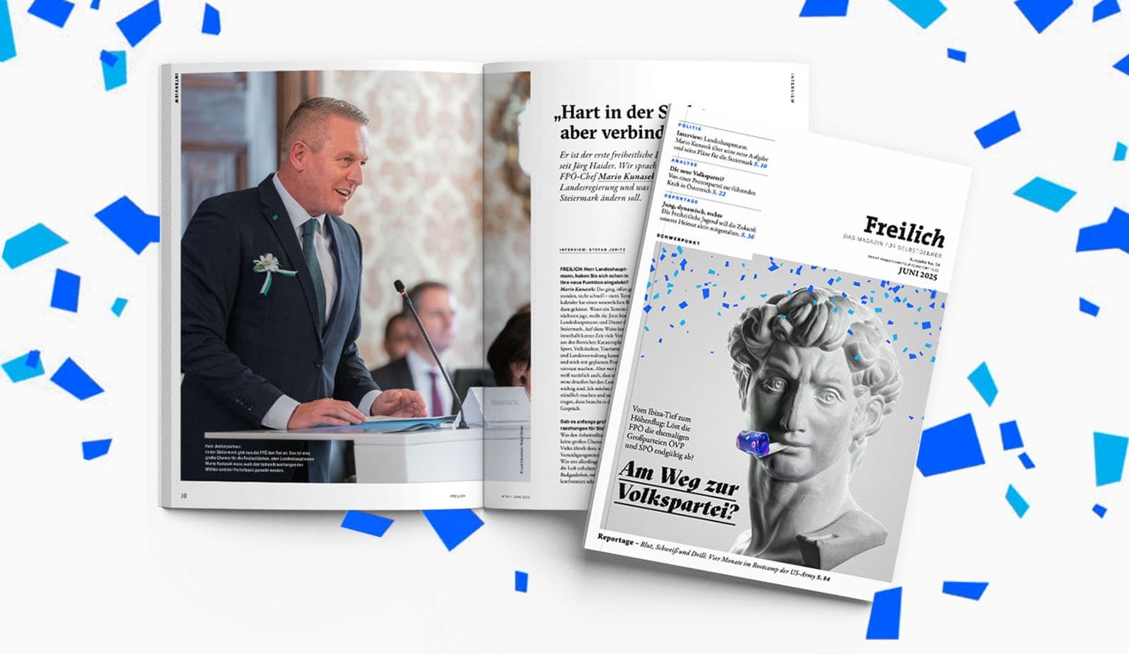 FREILICH Nr. 34: „Am Weg zur Volkspartei?“ – Vom Ibiza-Tief zum Höhenflug