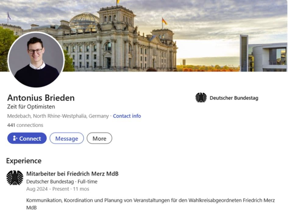 LinkedIn / Antonius Brieden