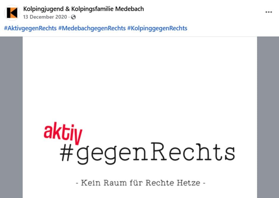 Facebook / Kolpingjugend