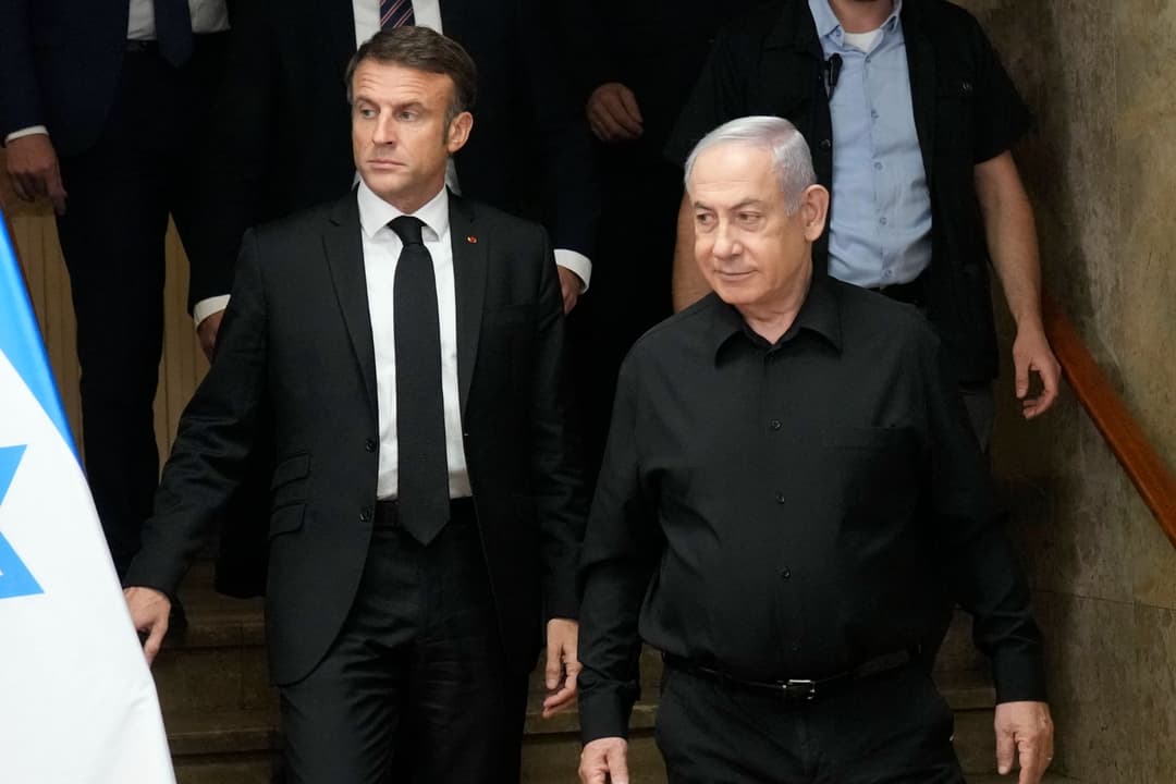 Gaza-Krieg: Macron mahnt Netanjahu, Antisemitismus nicht zu instrumentalisieren