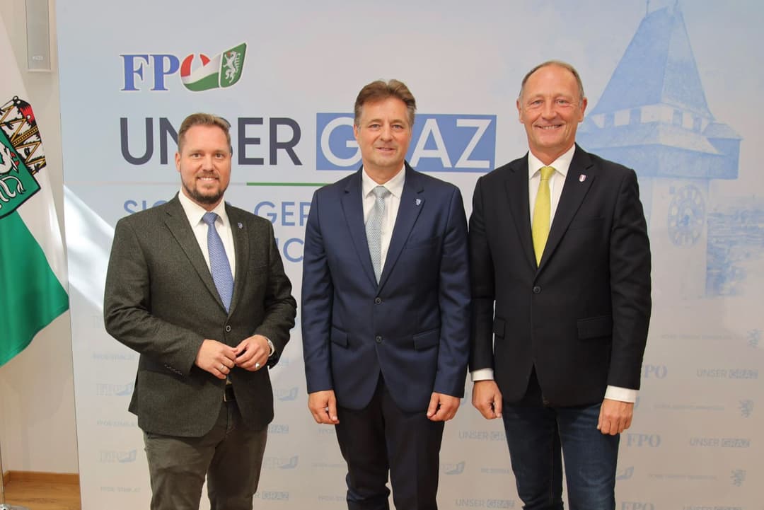 Graz: René Apfelknab ist FPÖ-Spitzenkandidaten für die Gemeinderatswahl 2026