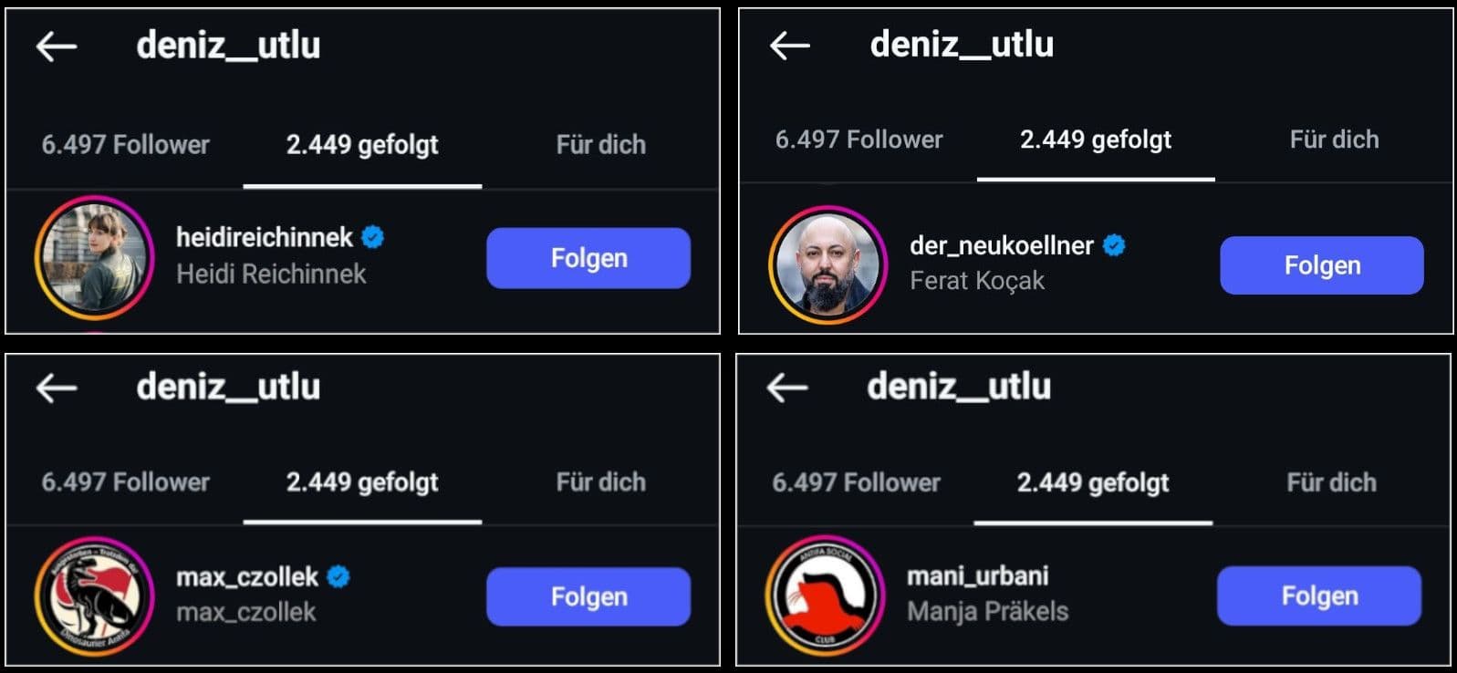 Screenshot: Instagram / deniz_utlu