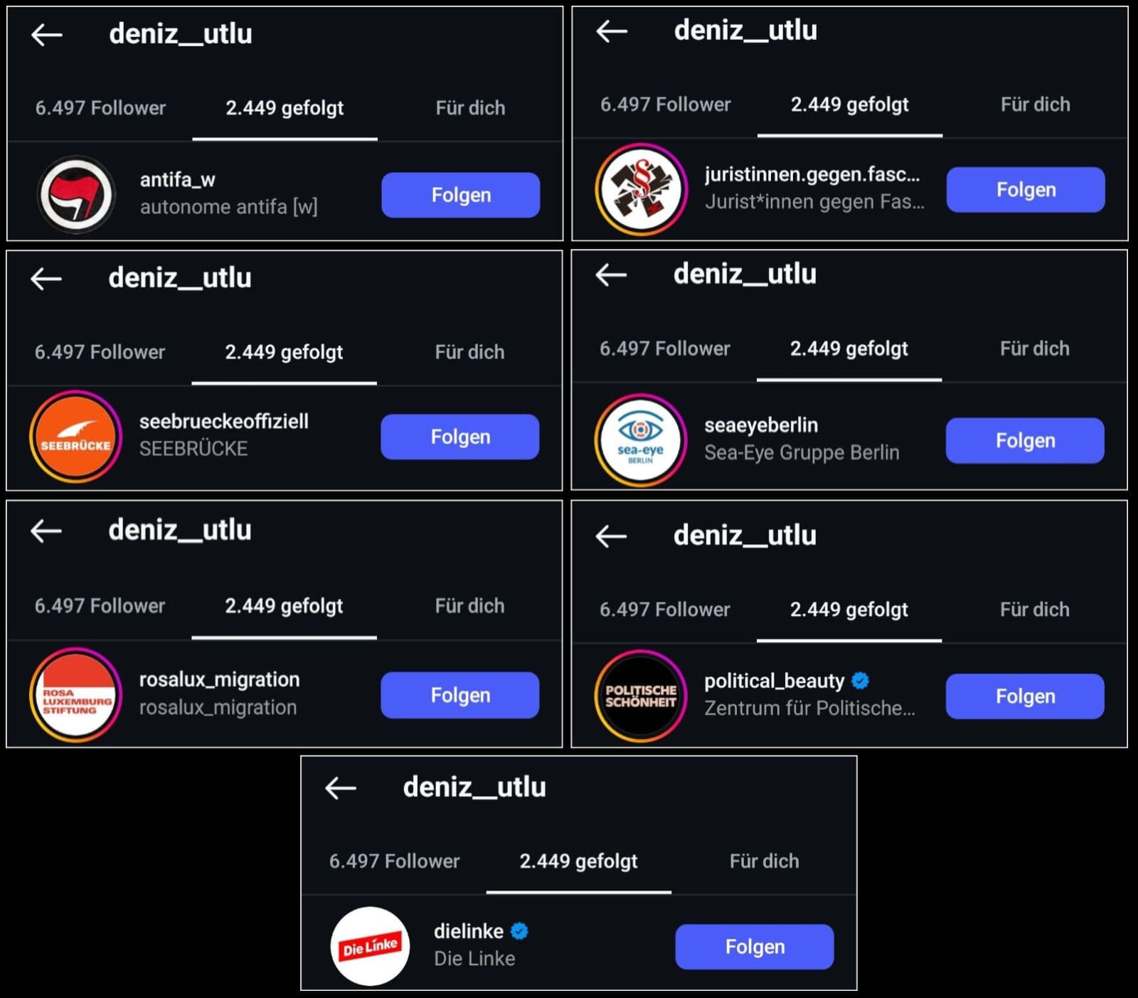 Screenshot: Instagram / deniz_utlu