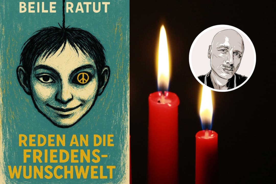 Beile Ratuts „Reden an die Friedenswunschwelt“: Ein Buch, das wehtut und doch wärmt
