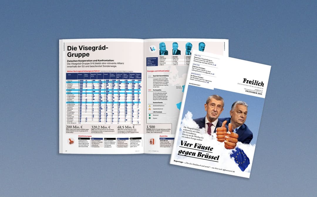 FREILICH Nr. 37: Vier Fäuste gegen Brüssel – Was wird aus dem Visegrád-Bündnis?