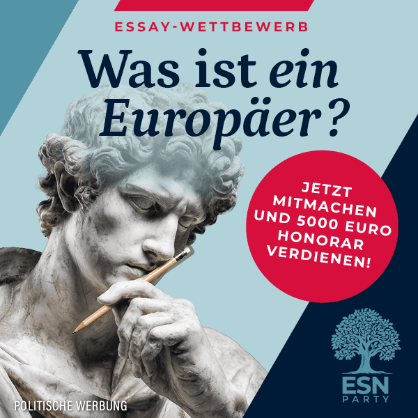 ESN Essaywettbewerb: Was ist ein Europäer?