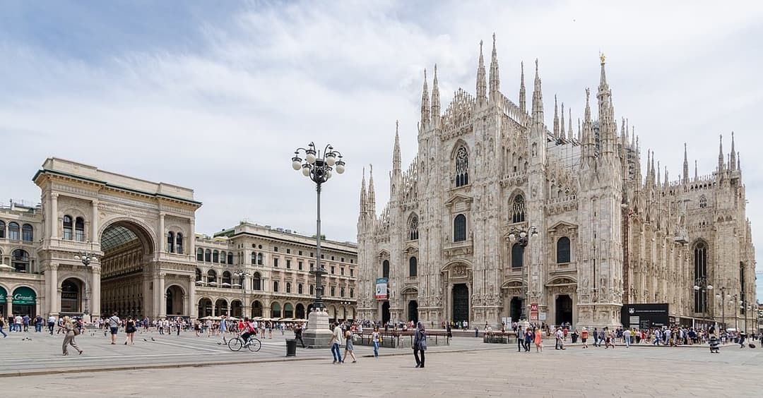 Europäische Allianz der Völker und Nationen: Auftritt in Mailand