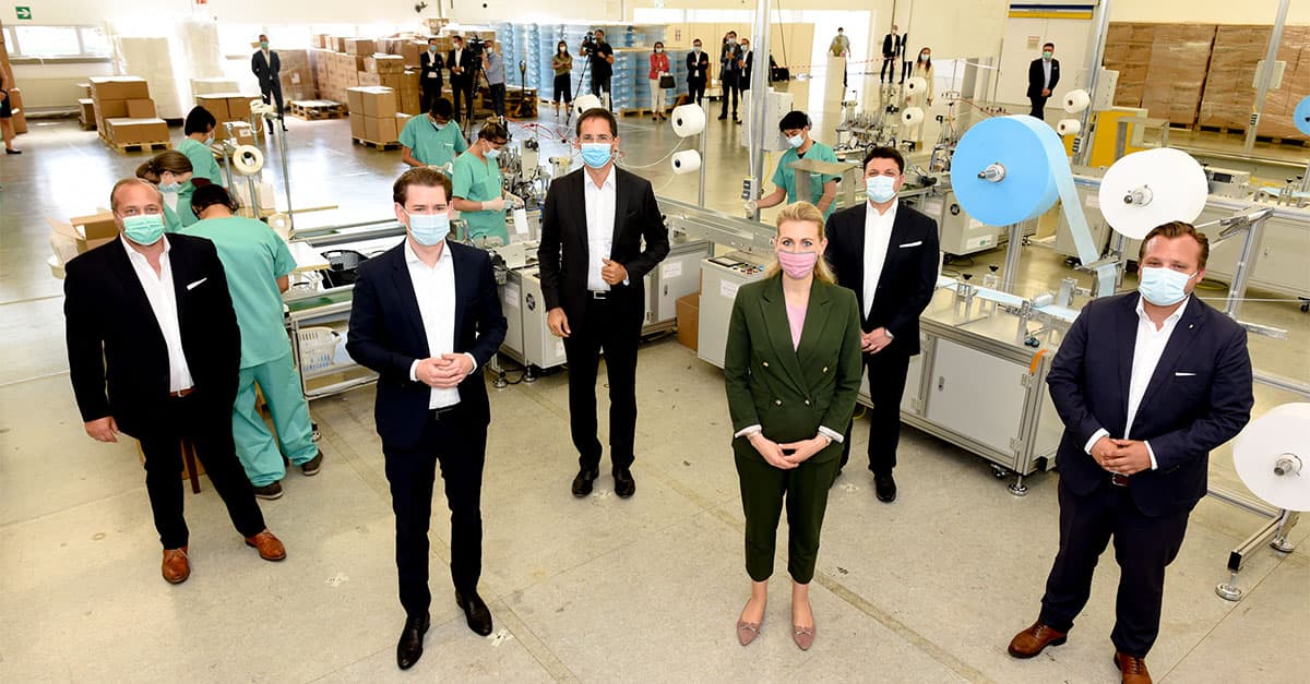 Razzia bei Hygiene Austria bringt auch Kanzler Kurz in Bedrängnis