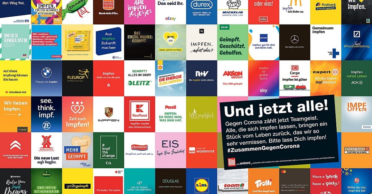 „Freude am Impfen“: Über 150 Firmen werben für Corona-Impfung