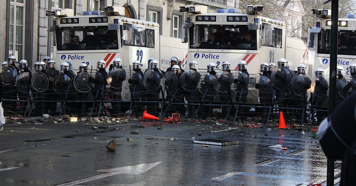 Nach Sieg Marokkos: Migranten randalieren in Brüssel