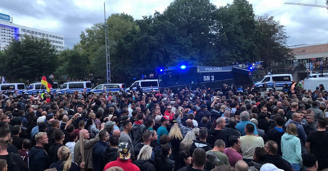 #Chemnitz: Patrioten gegen Medien und Extremisten!