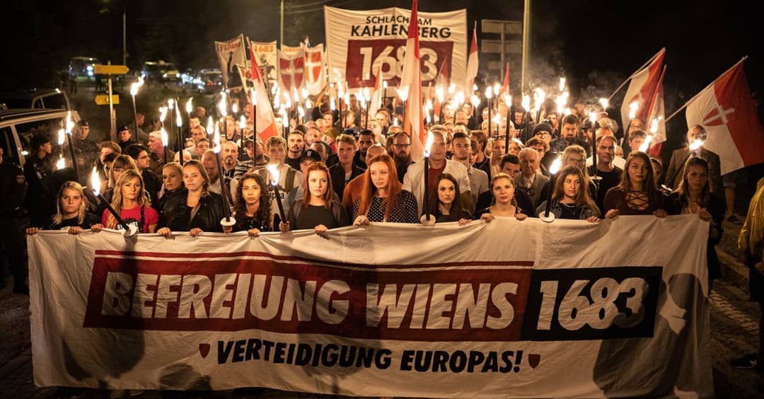 Kahlenberg: Hunderte Patrioten gedenken Ende der Türkenbelagerung