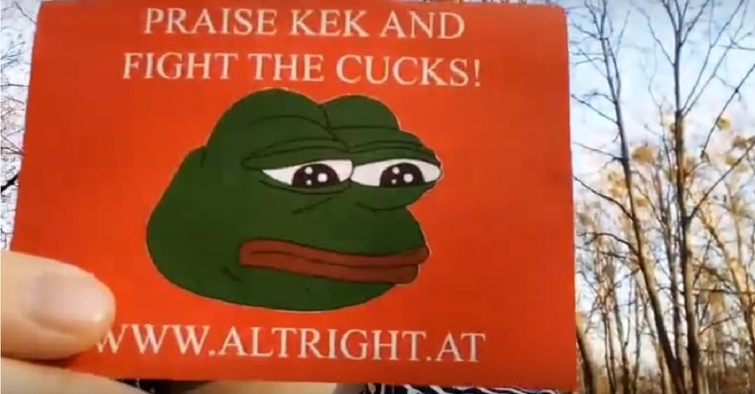 ‚Pepe der Frosch‘-Sticker: Verfassungsschutz ermittelt wegen Verhetzung