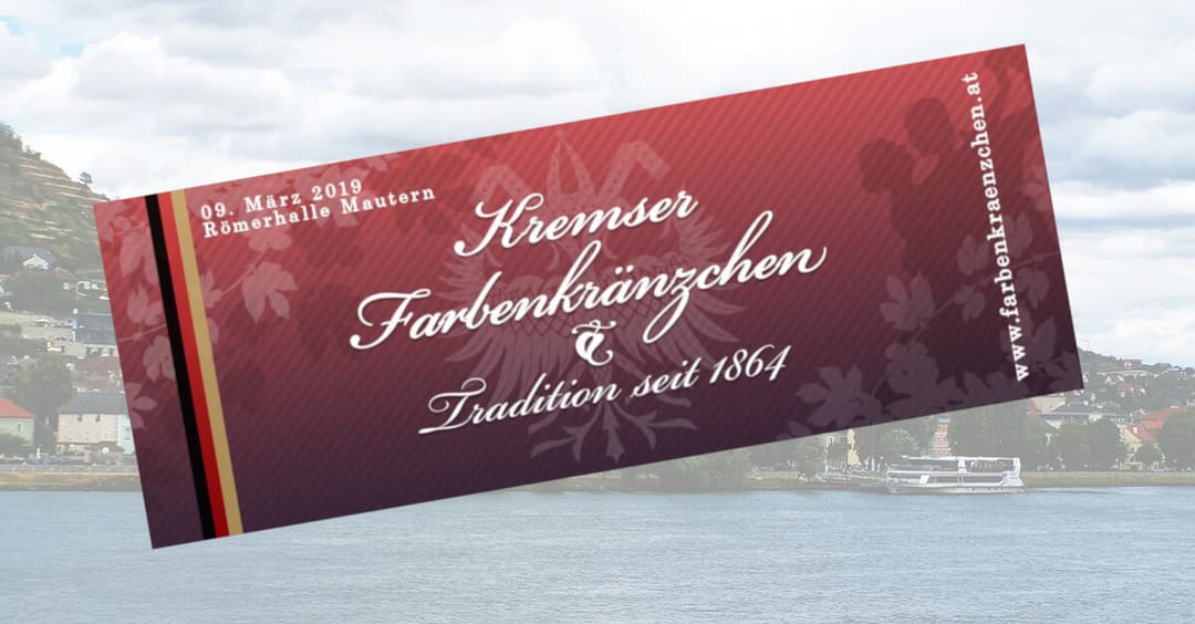 Tradition seit 1864: Das Kremser Farbenkränzchen jährt sich zum 155. Mal