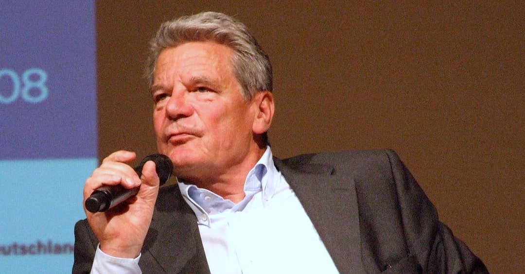 Gauck: Altpräsident kritisiert „falschen Pazifismus“