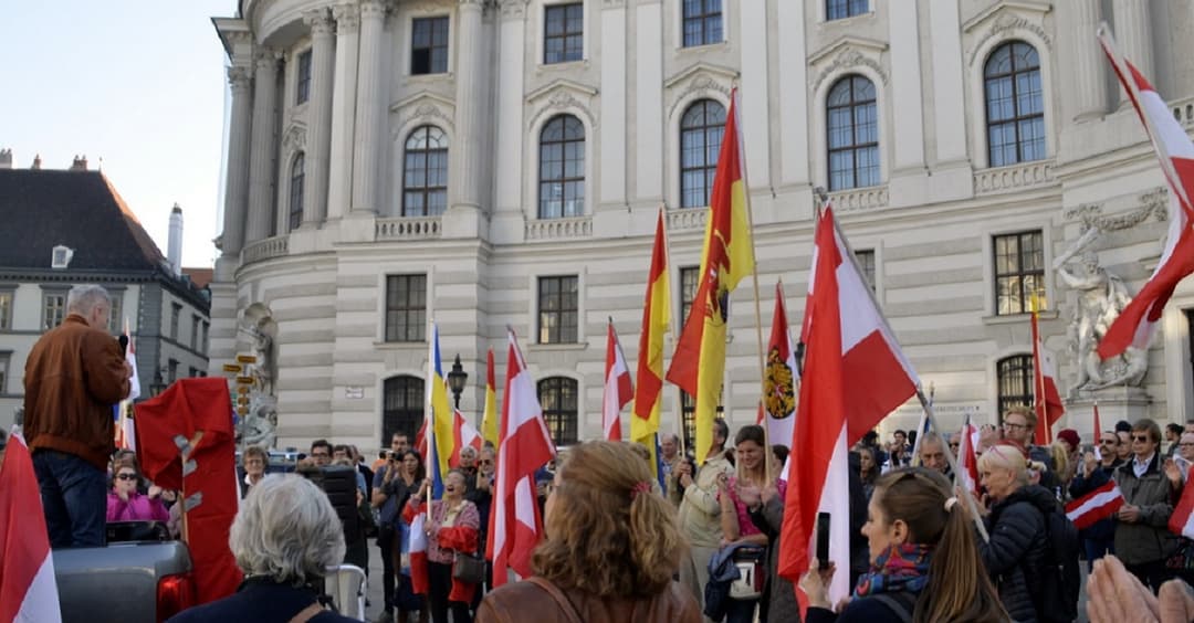 120 Teilnehmer beim „Marsch der Patrioten“ in Wien