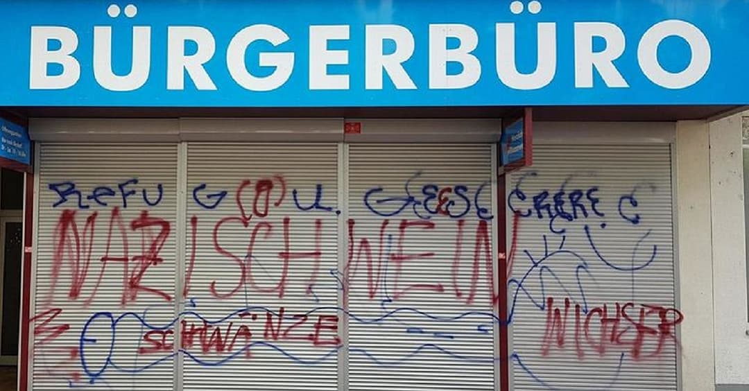 Ludwigshafen: AfD-Büro erneut mit Farbe verunstaltet