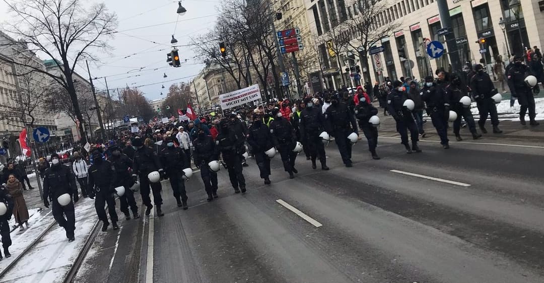 Corona-Demos: Polizei untersagt FPÖ-Kundgebung in Wien