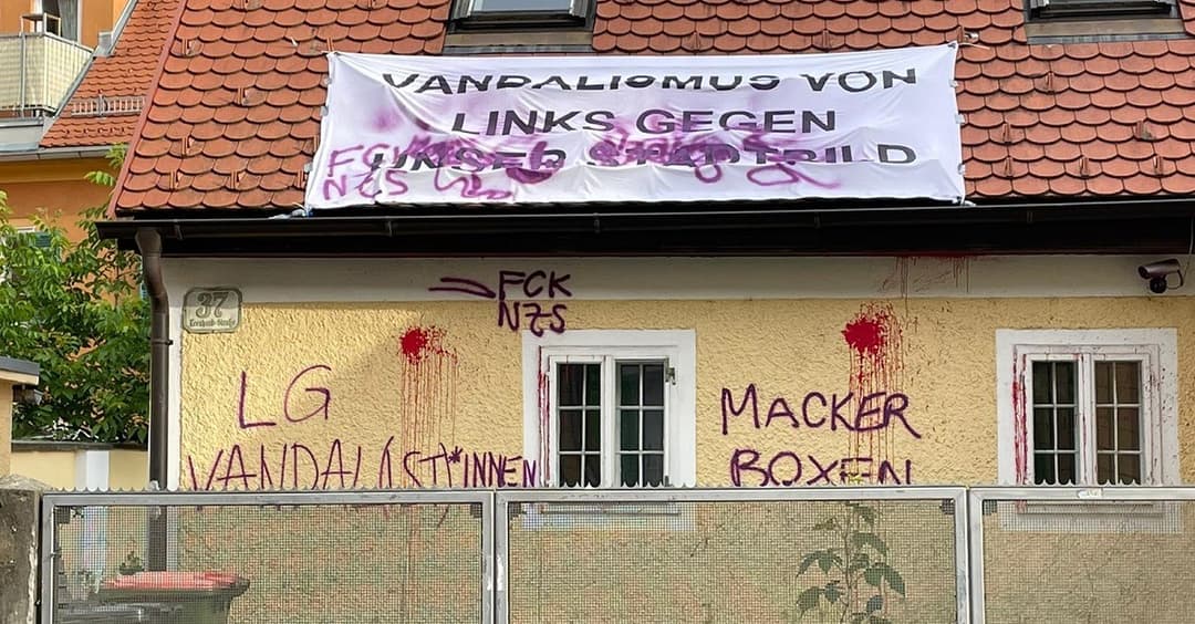 Graz: Nächster Antifa-Farbangriff auf Burschenschaft