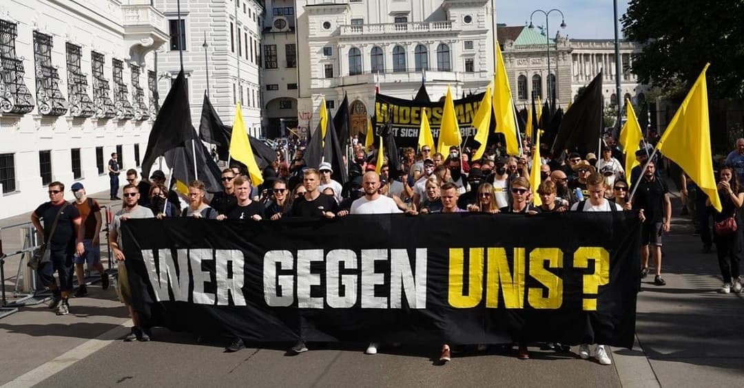 „Lambda-Verbot“: Hunderte protestierten gegen Symbolegesetz in Wien