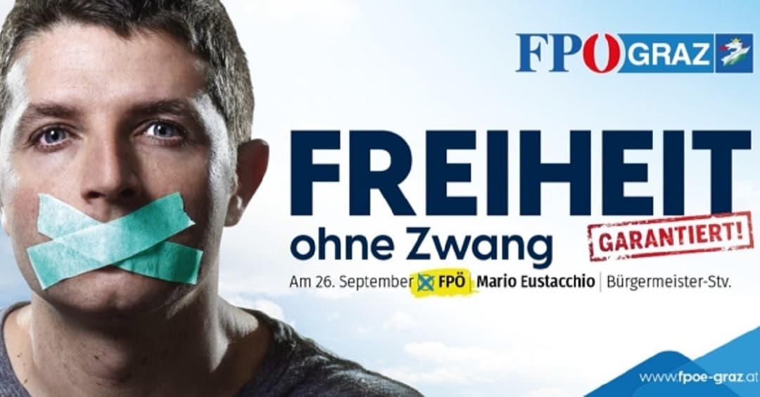 Corona, Umwelt & Afghanen: FPÖ Graz stellt zweite Plakatwelle vor