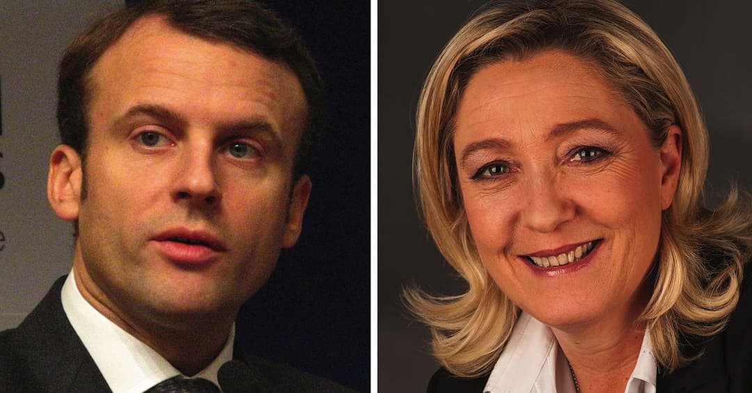 Knappes Rennen vorausgesagt: Macron & Le Pen in Stichwahl am 24. April