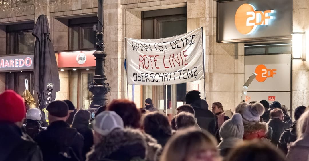 Insgesamt 100.000 Menschen: Großdemonstrationen in Mitteldeutschland