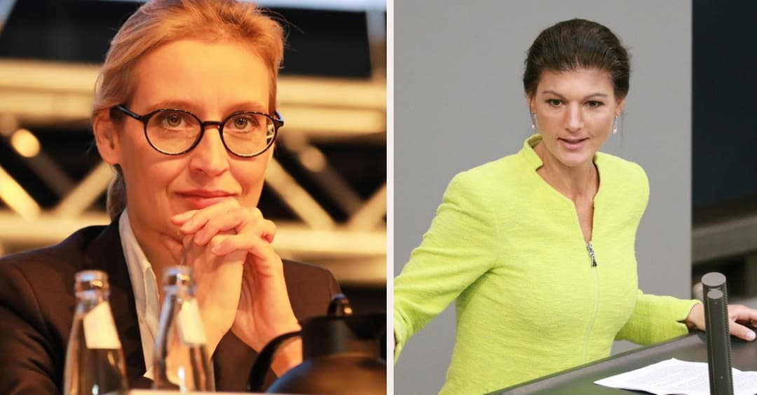 Weidel sieht Wagenknecht als Konkurrenz