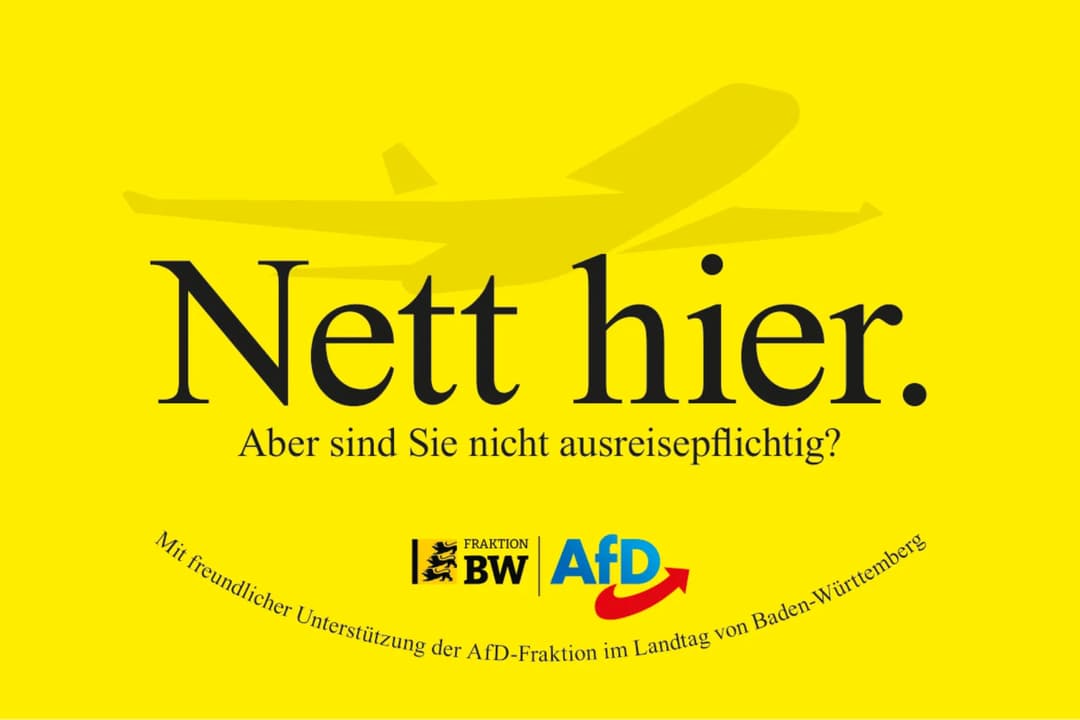 „Nett hier. Aber ...“: Kreative Remigration-Kampagne der AfD erregt die Gemüter