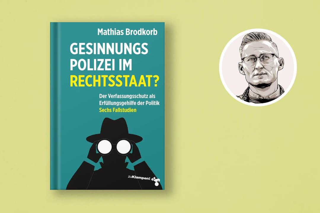 Das politische Sachbuch des Jahres? Mathias Brodkorb über den Verfassungsschutz