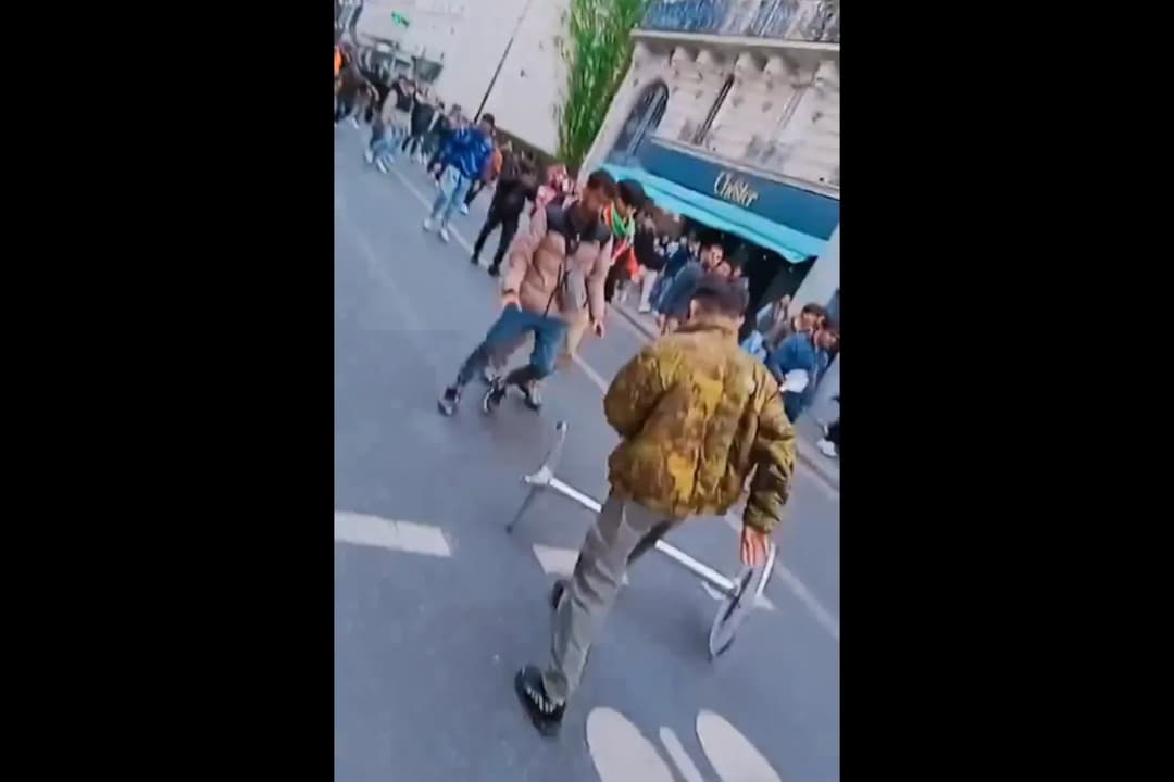 Videos von Ausschreitungen: Afghanische Migranten randalieren in Paris