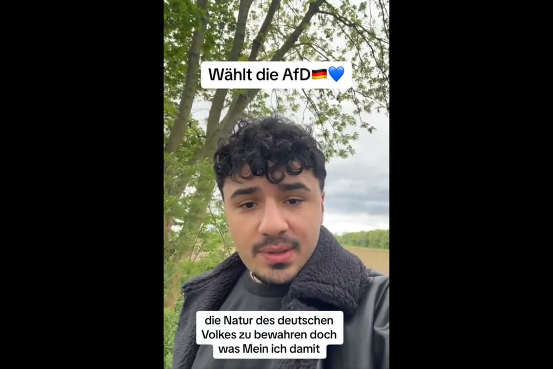 Türkischer Influencer ruft zur Wahl der AfD auf