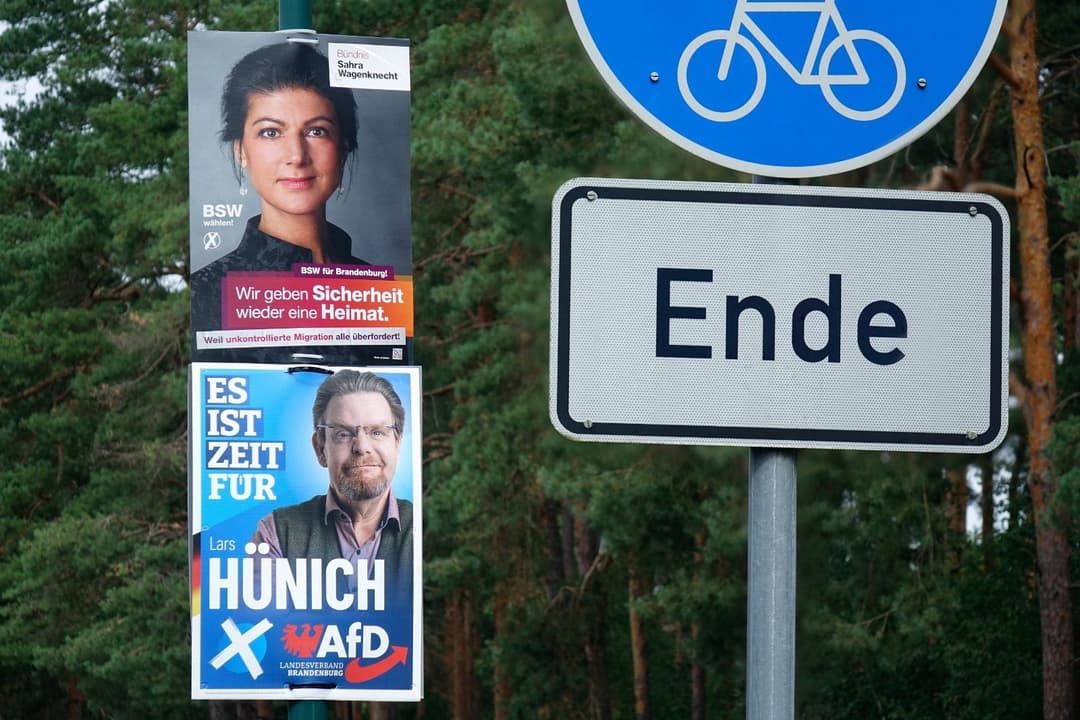 Landtagswahl Brandenburg: BSW fordert Prüfung eines AfD-Verbots