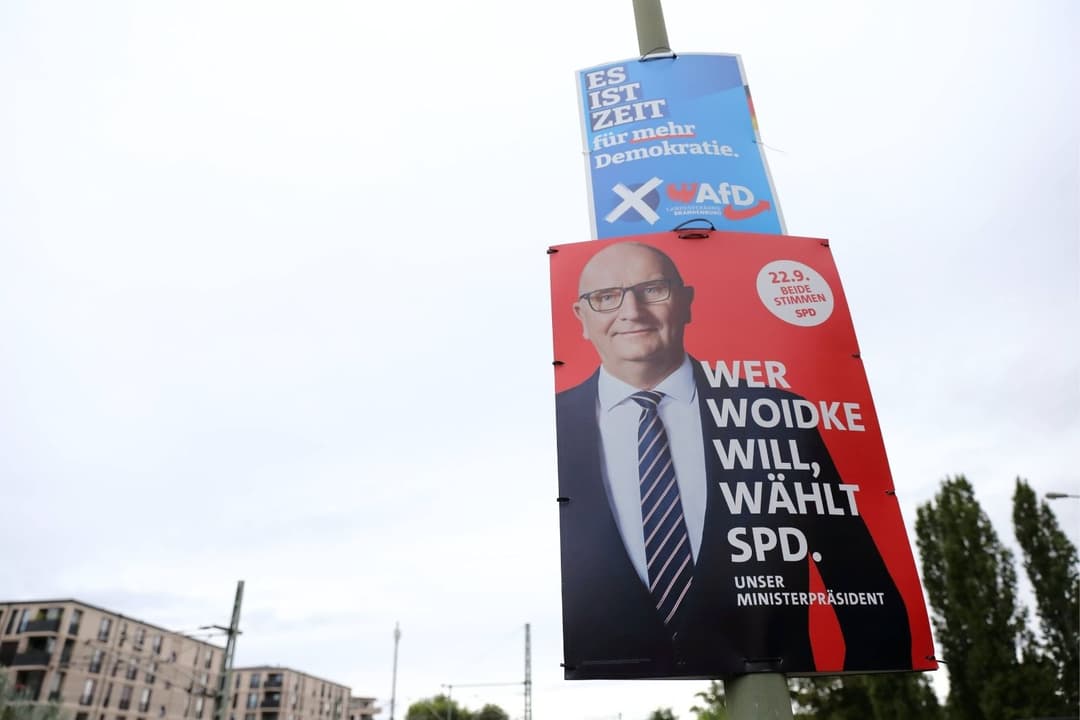 Umfrage: SPD verkürzt Abstand zur AfD in Brandenburg