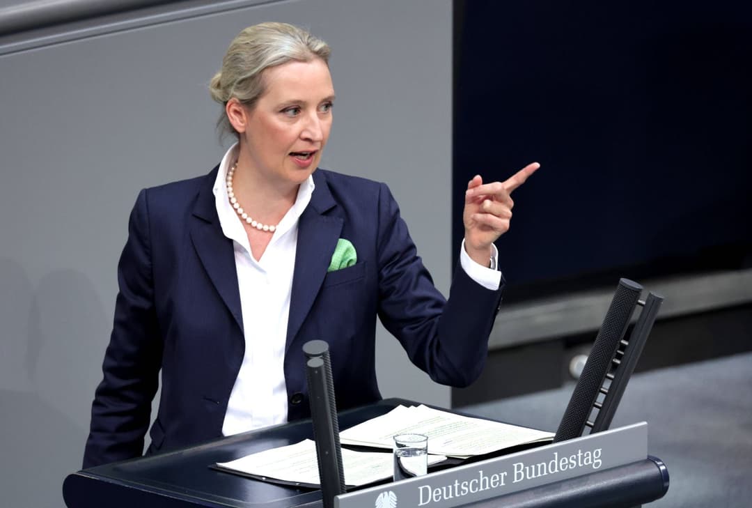 „Gehen Sie arbeiten“: Weidel platzt nach Zwischenrufen der Grünen der Kragen