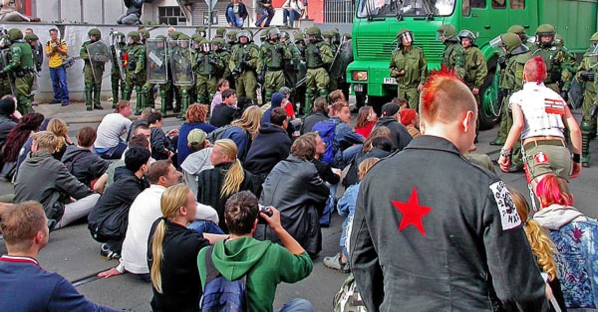 Berliner Frauenmarsch: Grünen-Politikerin nahm an Antifa-Blockade teil