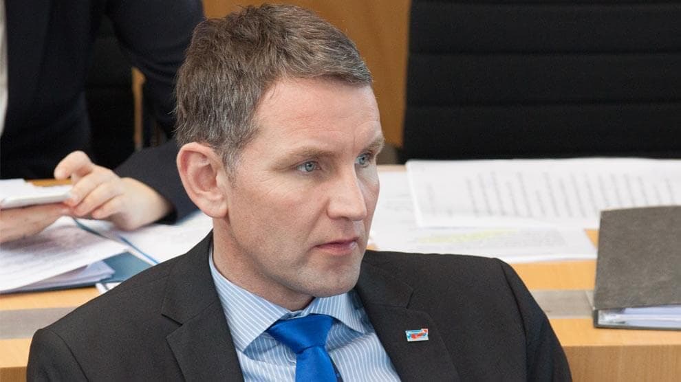 Wegen Morddrohungen: Verstärkter Polizeischutz für Höcke (AfD)