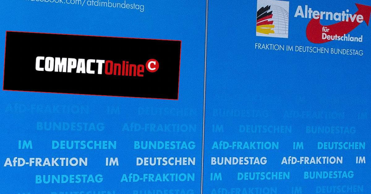 AfD und COMPACT im Streit wegen Auftritt von Sayn-Wittgenstein